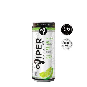 Viper Hard Seltzer Lime 0.33L