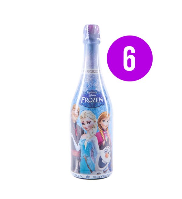 Vitapress Sampanie Copii Frozen Struguri BAX 6 st. x 0.75L