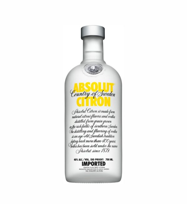 Absolut Citron Vodka 0.7L