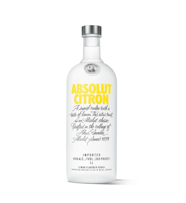 Absolut Citron Vodka 1L
