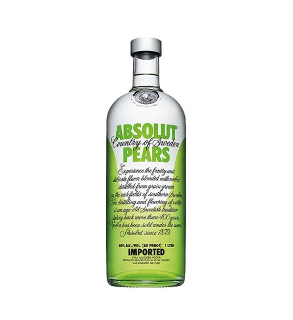 Absolut Pear Vodka 1L