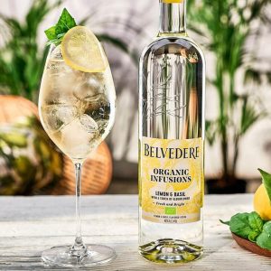 Belvedere Organic Infusions Lemon & Basil Vodka 0.7L