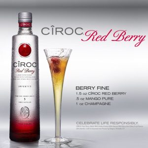 Ciroc Red Berry Vodka 1L