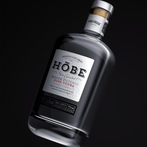 Vodka Hobe Slow Cascaded Silver Filtered Pure 0.7L