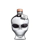 Vodka Outer Space Alien Head Chrome Edition 0.7L