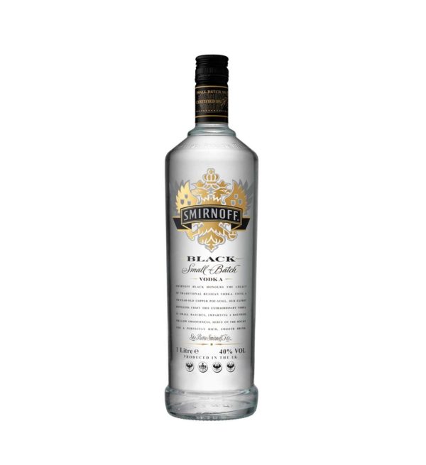 Smirnoff Black Vodka 1L