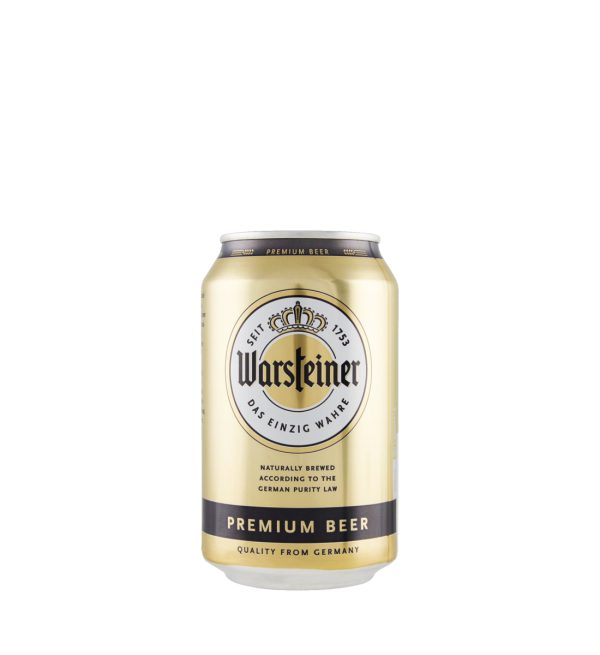 Warsteiner Premium Pils - doza - 0.33L