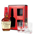Maker's Mark Whiskey Gift Set 0.7L