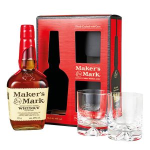 Maker's Mark Whiskey Gift Set 0.7L
