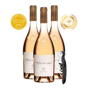 Chateau d’Esclans Whispering Angel Gift Set - Vin Rose Sec - Franta - 0.75L