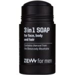 Zew For Men 3 in 1 Soap Sapun natural pentru fata, corp si par 3 in 1