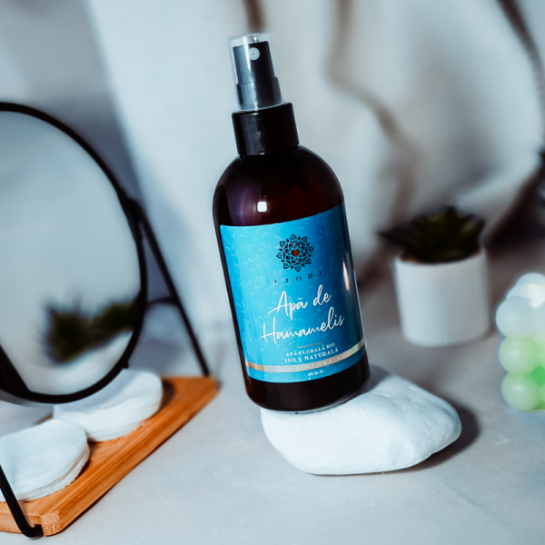 Apa de Hamamelis Bio, FLORY, in ambalaj 250 ml.