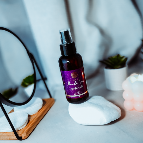 Ulei de Cocos Fractionat / Caprilis, FLORY, in ambalaj 100 ml.