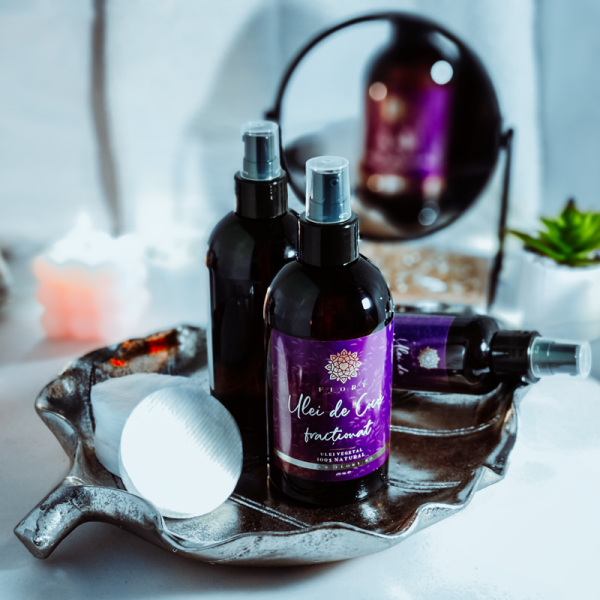 Ulei de Cocos Fractionat / Caprilis, FLORY, in ambalaj 250 ml.