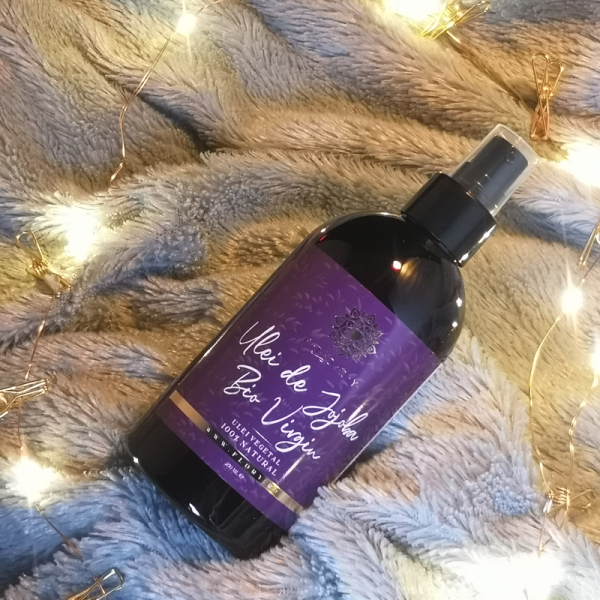 Ulei de Jojoba Bio Virgin, FLORY, in ambalaj 250 ml.