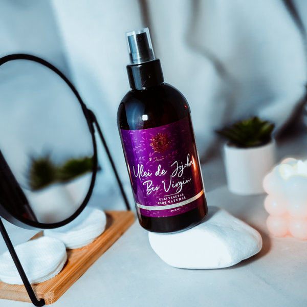 Ulei de Jojoba Bio Virgin, FLORY, in ambalaj 250 ml.