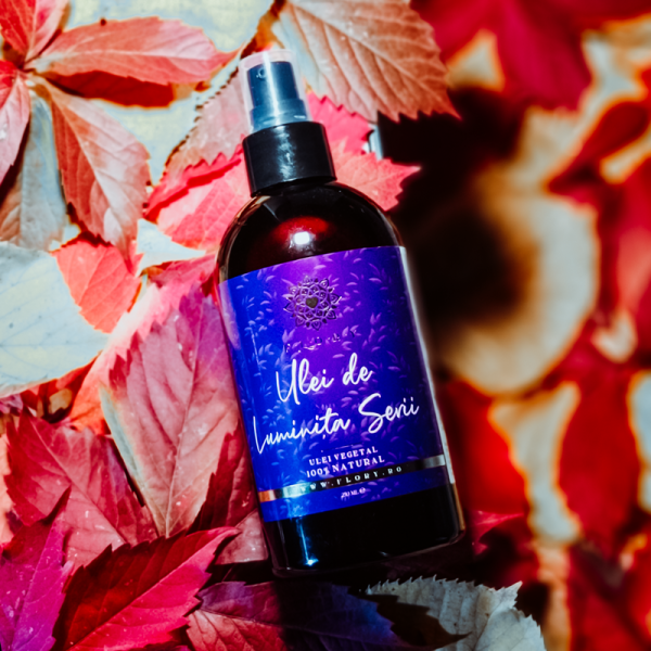 Ulei de Luminita Serii Bio Virgin, FLORY, in ambalaj 250 ml.