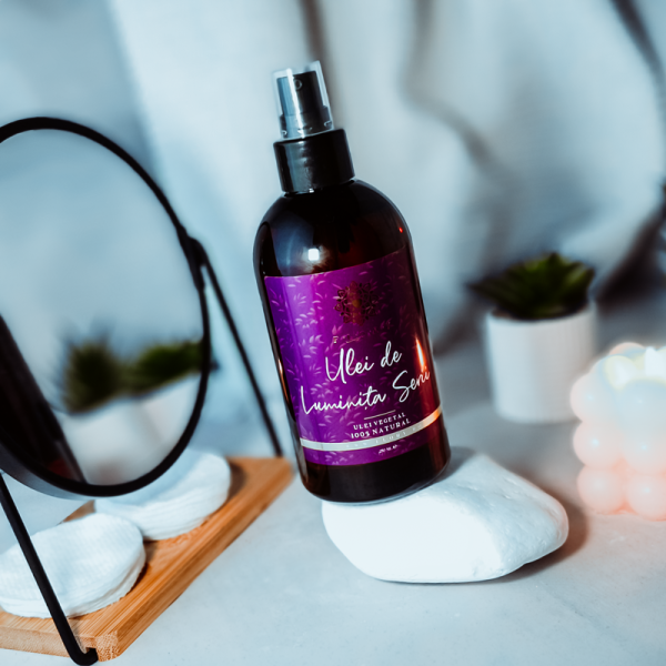 Ulei de Luminita Serii Bio Virgin, FLORY, in ambalaj 250 ml.