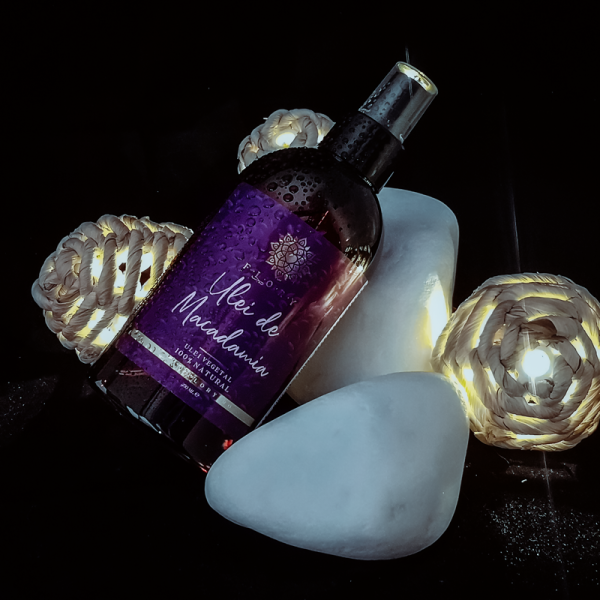 Ulei de Macadamia Bio Virgin, FLORY, in ambalaj 250 ml.