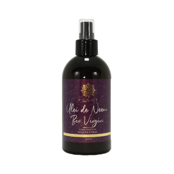 Ulei de Neem Bio Virgin, FLORY, in ambalaj 250 ml.